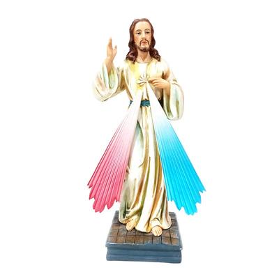 wholesale religious items ployresin crafts Christmas decoration J.Misericordioso Jesus figurine