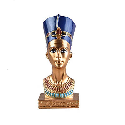 Egyptian queen statue resin home decor ornament figurine