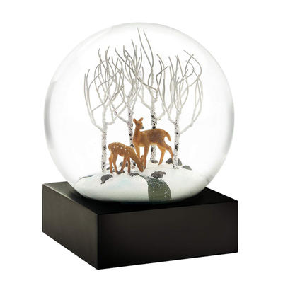 Hot sale resin snow globe deer drome