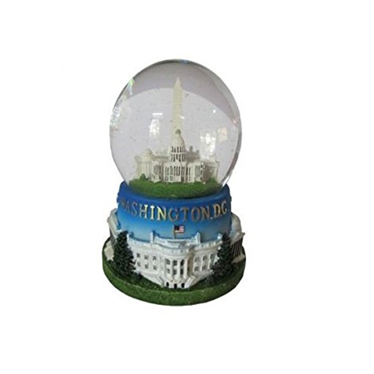 Washington dc souvenir snow globe drome for whosale