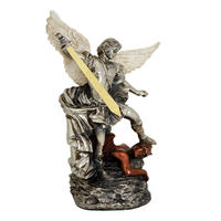 Saint michael archangel statue resin figurine  home decor