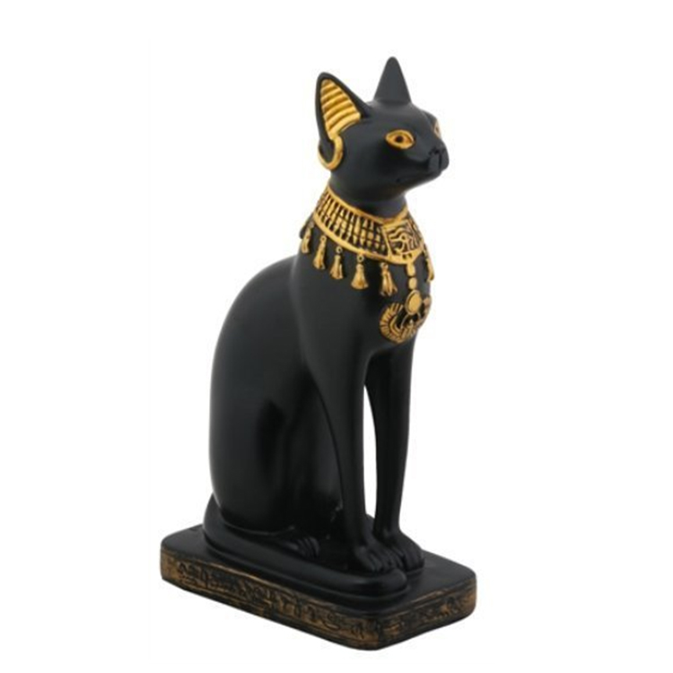 Egyptian bastet statue resin figurine garden decoration