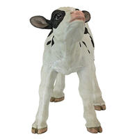 Hot statue cow animal farm figurine garden resin decoration