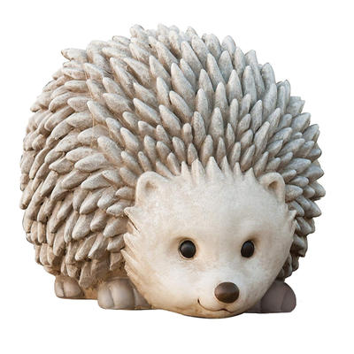 Garden figure Hedgehog statue polyresin animal decor