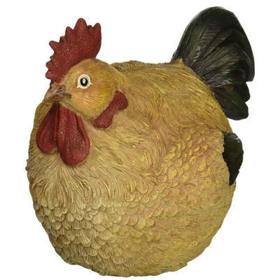 Chicken statue polyresin rooster figurine home decoration
