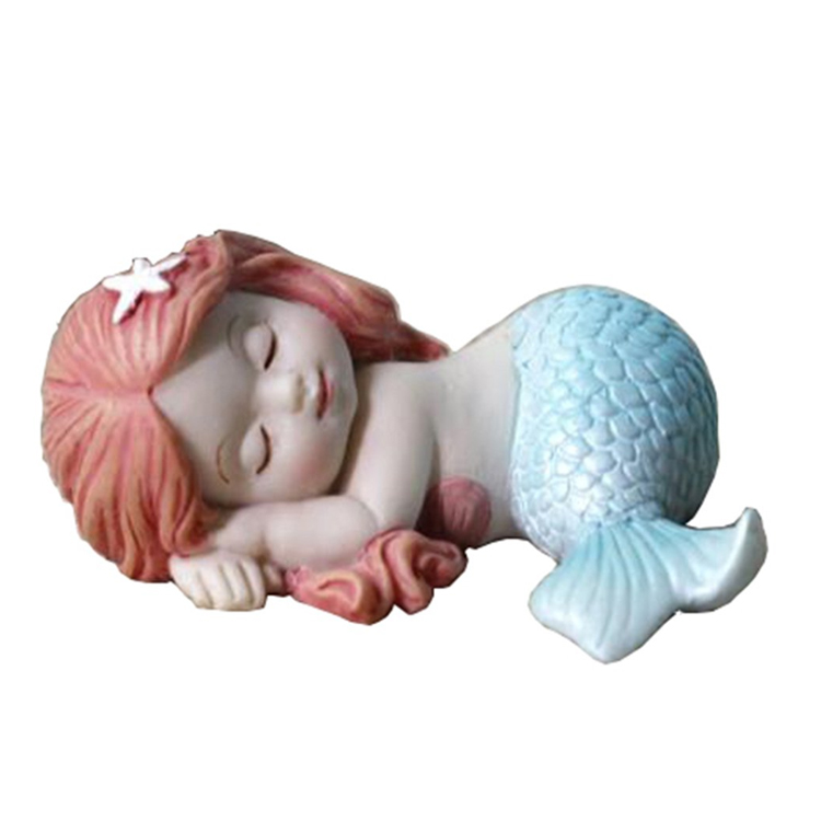 Miniature statue resin mini fairy garden decor figurine