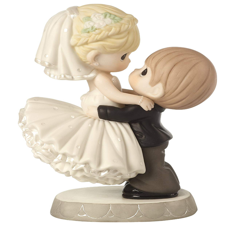 Bride and Groom Cake Topper Wedding Resin Topper