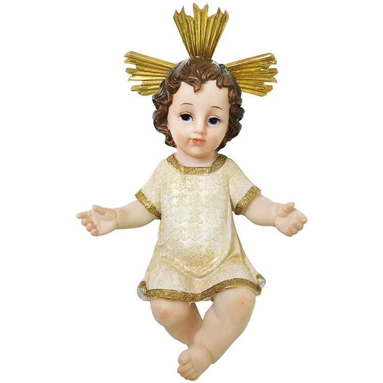 Baby Jesus Figurine Statue Christmas Church Gift 6 Inch Figurine Nino Nativity Statue